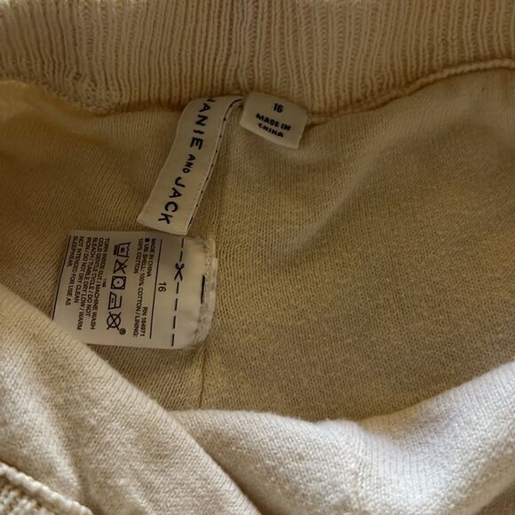 Janie and Jack Crochet Scalloped Trim Top and Shorts Size 16 - Picture 10 of 17